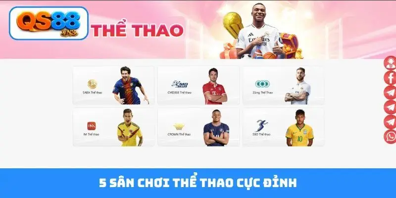 5 sân chơi thể thao cực đỉnh