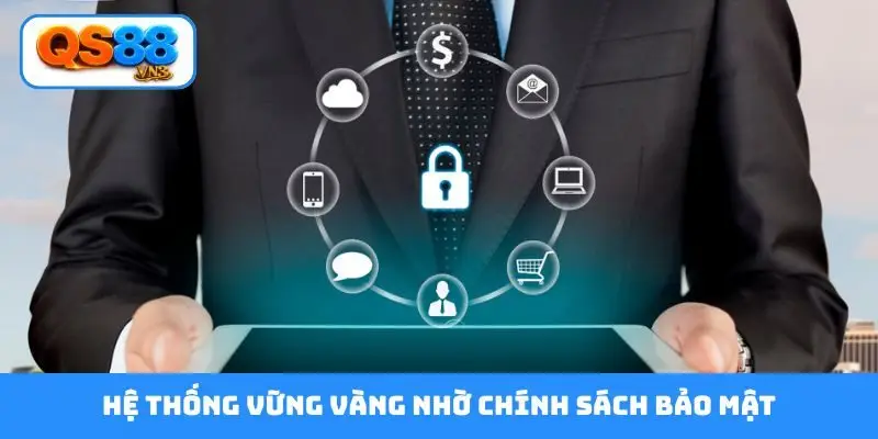 Hệ thống vững vàng nhờ chính sách bảo mật