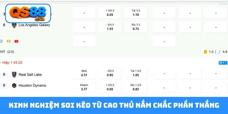 Kinh nghiệm soi kèo từ cao thủ nắm chắc phần thắng